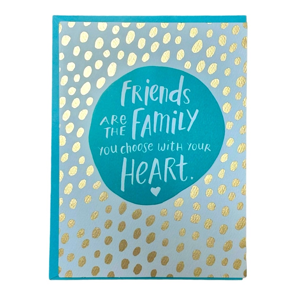 American Greetings “Friends are Family” Happy Birthday Greeting Card NWT